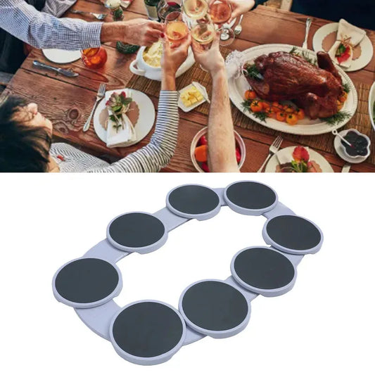 Table Turntable Turntable Tray 360 ¡ã   Rotation Multifunctional Reusable Portable Rotating Food Organizer Tray for Dining Table
