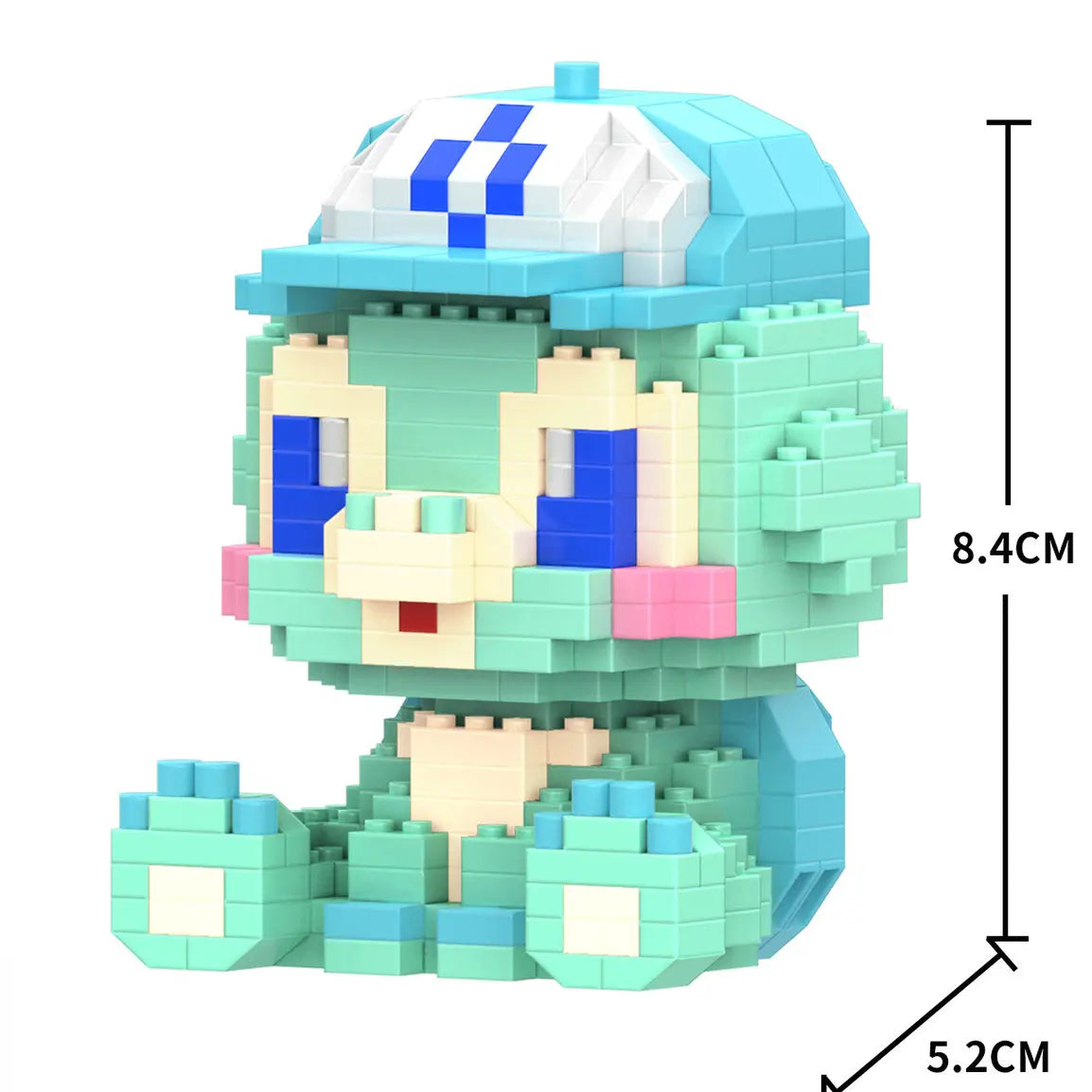 DIY Pokemon Blöcke Kleine Cartoon Mini Baustein Pikachu Charizard Eevee Mewtwo Anime Montieren Action Modell Puppen Spielzeug 