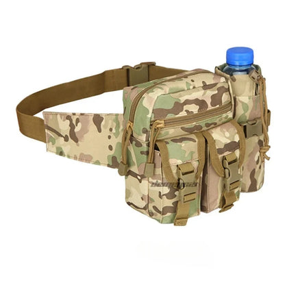 Tactical Gun Waist Bag Holster Chest Training Hiking Shooting Hunting Pistol Holster Bag Cs Airsoft Paintball Combat Bags