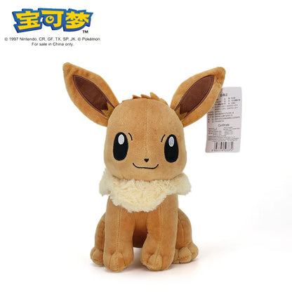 New Pok¨¦mon Plush Doll Ievee Family Moon Ievee Sun Ievee Kawaii Filled Pillow Children's Birthday Gift 24CM