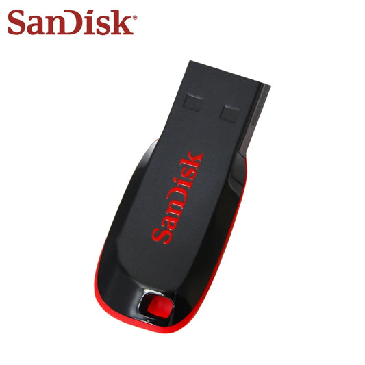 Original SanDisk Cruzer Blade USB Flash Drive 16GB 32GB Memory Stick 64GB 128GB Portable USB Storage Disk For Computer