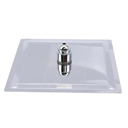 High Quality 10/8/6 Inch Stainless Steel Ultra-Thin Waterfall Shower Heads Rainfall Shower Head Rain Square Round