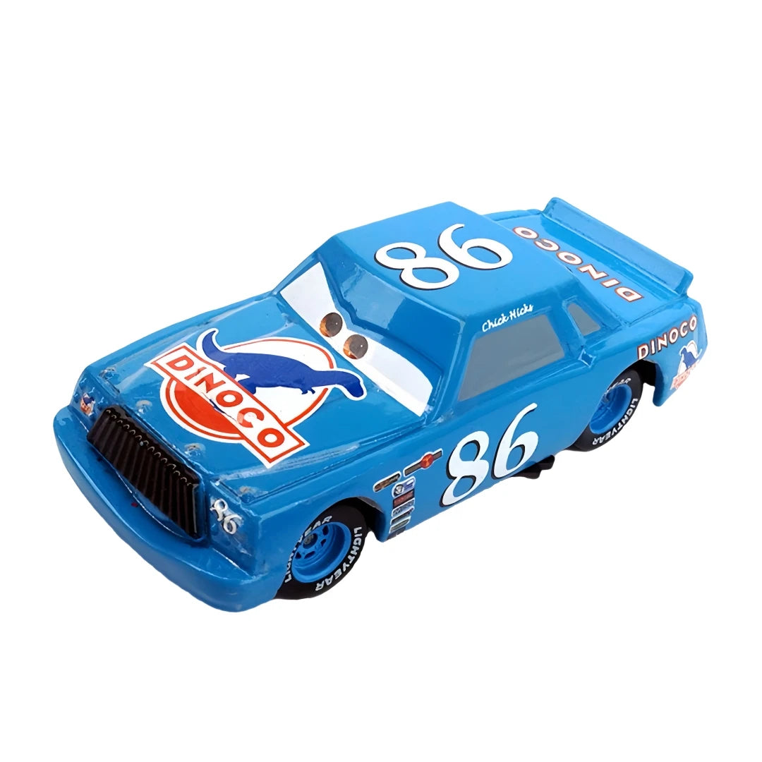 Disney Pixar Cars 3 Lightning Mcqueen Smokey Chick Hicks Collection 1:55 Diecast Vehicles Alloy Car Toys Model For Children Gift