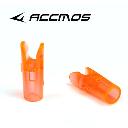 50pcs Archery ID3.2/4.2/6.2/5.2/8mm Arrow Aluminum Pin or Plastic L Nock Carbon Arrow Shaft Compound Bow Fiber Hunting Shooting