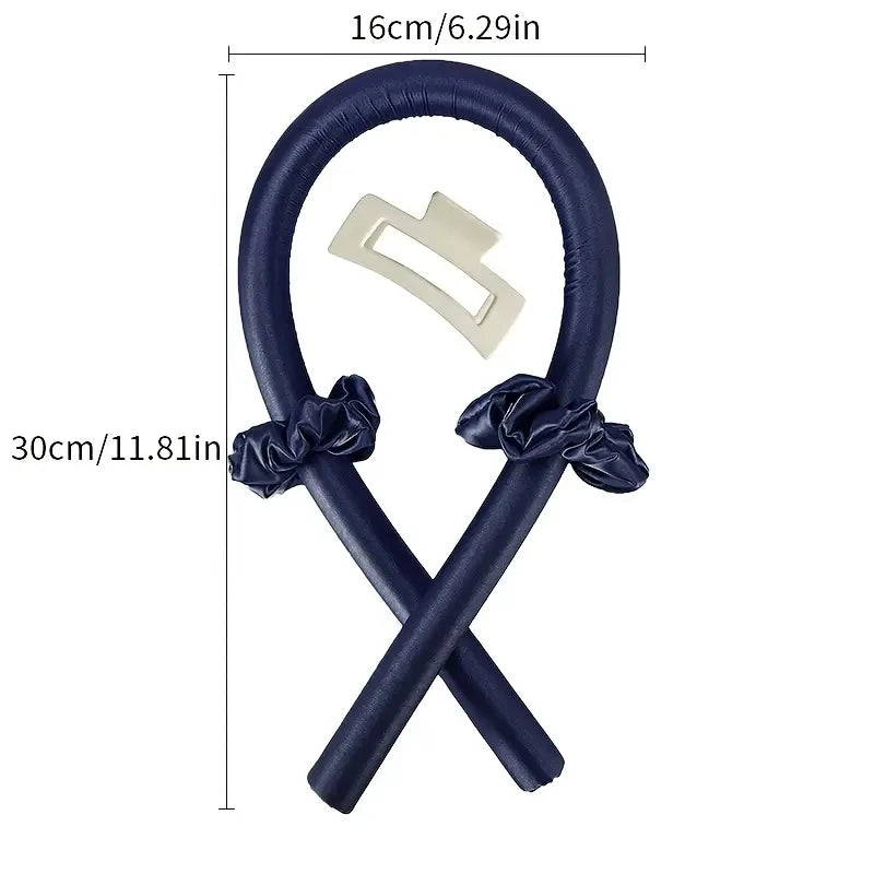 Hair Curling Rod Headband No Heat Hair Curlers Rollers Ribbon DIY For Hair Styling Tool Sleeping Soft Curl Bar Wave Formers