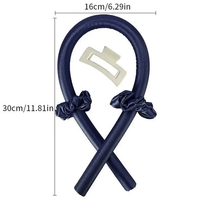 Hair Curling Rod Headband No Heat Hair Curlers Rollers Ribbon DIY For Hair Styling Tool Sleeping Soft Curl Bar Wave Formers