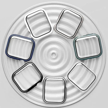 Tempered Glass+Cover For Apple Watch series 10 42mm 46mm Matte Hard PC bumper Screen Protector Case iWatch 10 42/46 Accessories