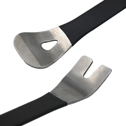ZEXEF Stainless Steel Buckle Pry for Car Door Rod Plate Removal of Navigation Center Driver Interior Bar Panel Tool Puncher