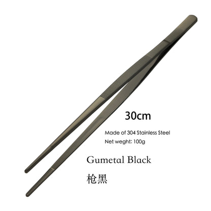 Stainless Steel Kitchen Seafood & bar Tweezer Food Tongs Tool Garnish Tongs Bar Accessories Copper/Gold Plated