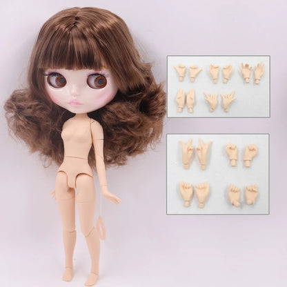 ICY DBS blyth doll 1/6 bjd toy joint body white skin 30cm on sale special price toy gift anime doll