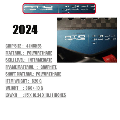 Professional Padel Tennis Racket Carbon Fibre Composite Diamond Shaped EVA Laminated Foam HPS Fengdong 3D SPIN Sports Racquet