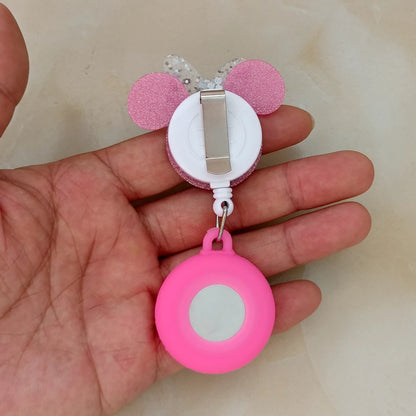 Hospital Medical Workers Cartoon Shiny Nurse Doctor Badge Reel Retractable FOB Pocket Watch Clip Hang Students Clock Watches