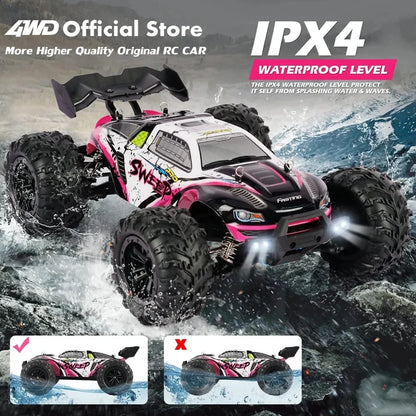 4WD Remote Control Car Off Road 4x4 RC High Speed Buggy Truck Super Brushless 50 or 80KM/H Fast Drift Racing Toy Kids Adults