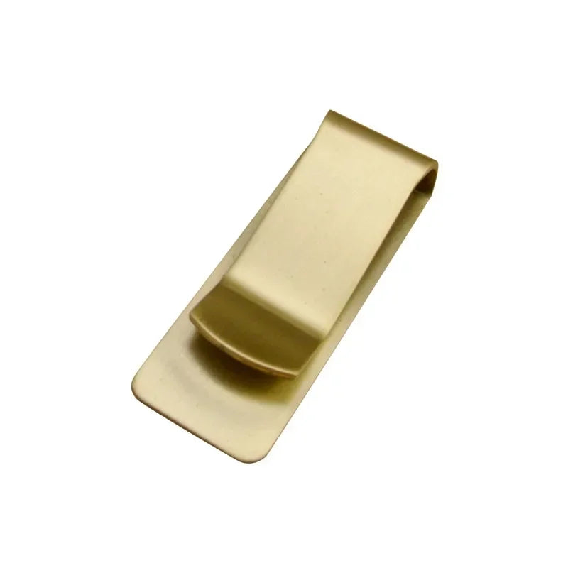 Schlanke Geldklammer aus Edelstahl für Herren, Geldscheinklammer für Bargeld, Ausweis, Kreditkarte, Geschäft, Dollarhalter, Metall, Geldscheinklemme 