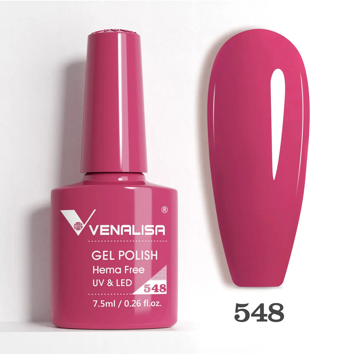 Venalisa HEMA TPO FREE Nail Gel Polish Glitter Gorgeous Full Coverage Soak Off UV LED French Nail Jelly Pink Nude Collection