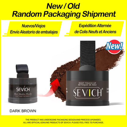 Sevich Hairline Powder 4g Hairline Shadow Powder Makeup Hair Concealer Natural Cover Unisex Hair Loss Product