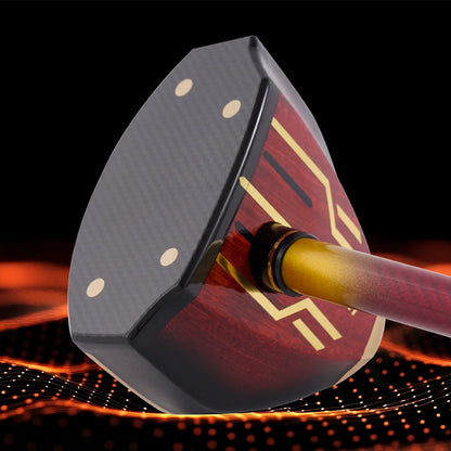 Kaiersn Park Golf Club ¨C Premium Sapele Wood Head & Carbon Fiber Shaft for Enhanced Performance