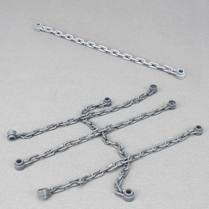 5pcs Chain 1x16 Length Building Block Accessories Moc Model Components Assembly Gifts Diy Creative Toys