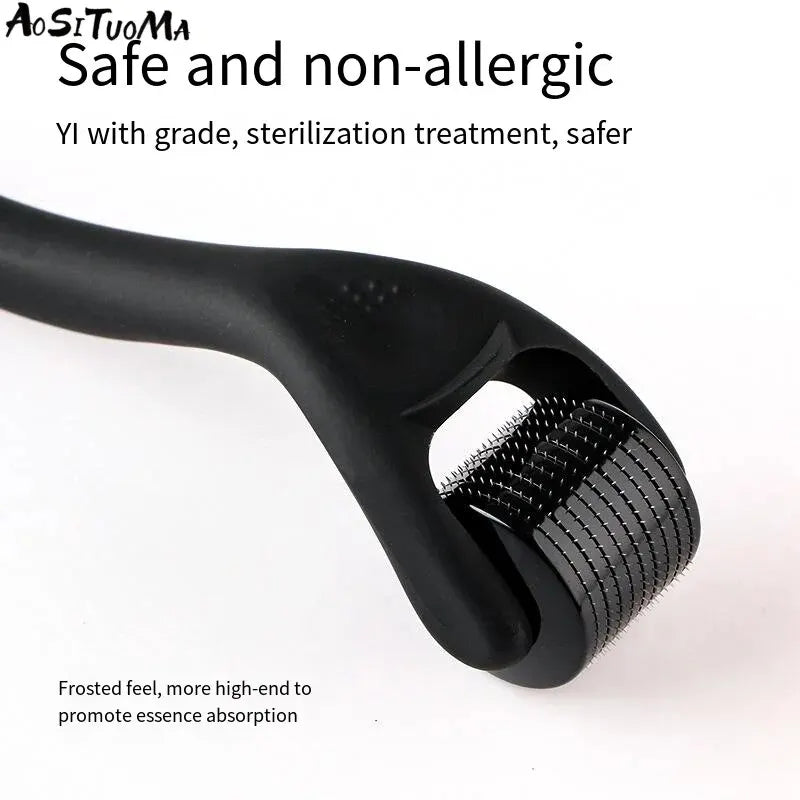 Clearance_Microneedle Derma Roller With Needles Amazing Microneedling Tool For Skin Facial Beauty Hair Beard Scalp Women And Men