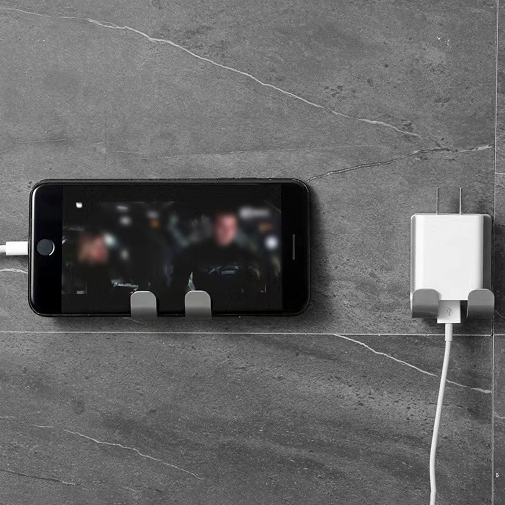 2pcs Razor Holder 304 Stainless Steel Men Shaving Shaver Razor Stand Shelf Shaving Razor Storage Rack Bathroom Hook Organizer