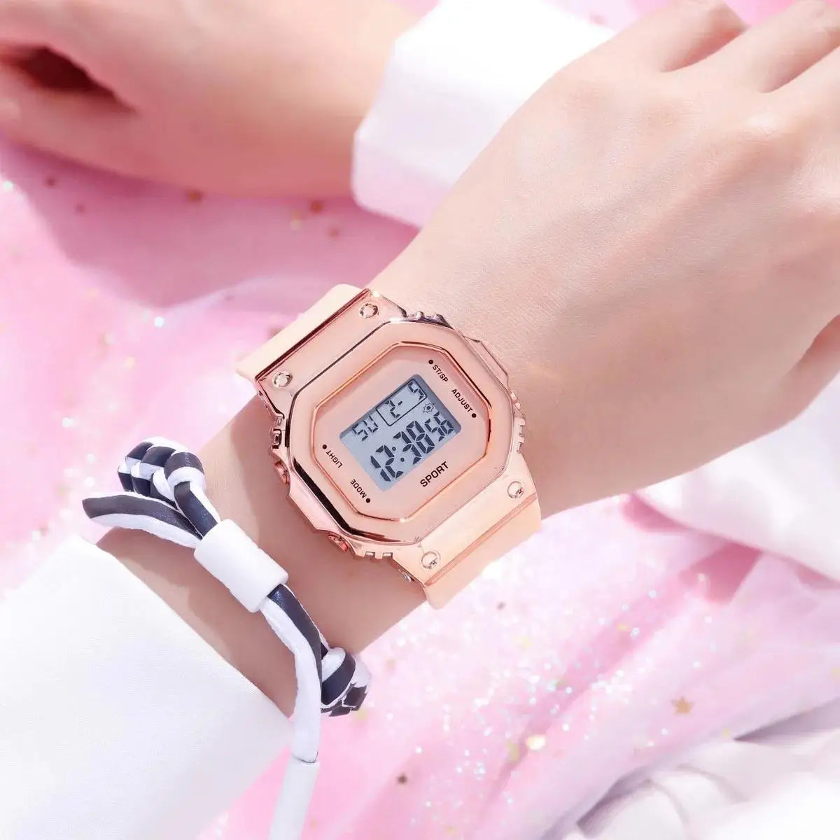 New Boys Girls Digital Luminous Fashion Sport For Watches Couple Gift