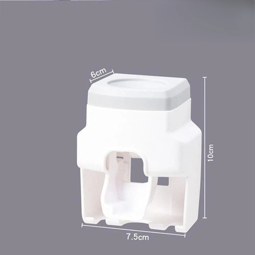 Wall Mount Automatic Toothpaste Dispenser Bathroom Supplies Toothpaste Squeezer Toothbrush Holder toothpaste squeezer
