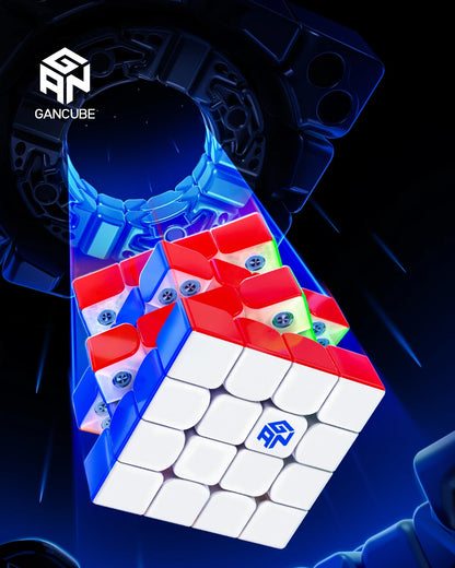 GAN 460 M 4x4 Magnetic Magic Cube GAN 460M Speed Cube GAN460 M Puzzle Cube 4x4x4 GAN 460 Fidget Toys for Anxiety
