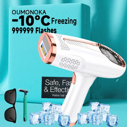 999999 Flashes IPL Laser Epilator for Women Home Use Devices Hair Removal Painless Electric Epilator Bikini Dropshipping