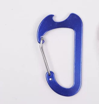 New Star Essential Icon Carabiner Keychain Blackout Women Men High Quality Oval Solid Belt Buckle Unisex Couple Sliver Key Ring