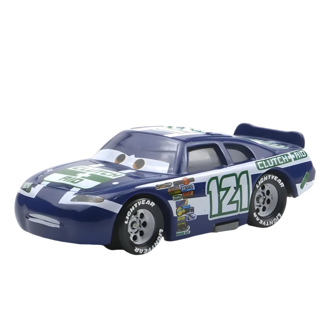 Disney Pixar Cars 3 Lightning Mcqueen Smokey Chick Hicks Collection 1:55 Diecast Vehicles Alloy Car Toys Model For Children Gift