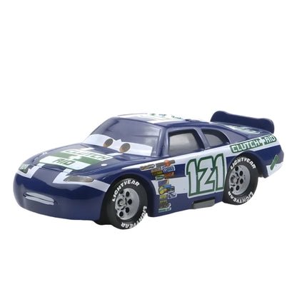 Disney Pixar Cars 3 Lightning Mcqueen Smokey Chick Hicks Collection 1:55 Diecast Vehicles Alloy Car Toys Model For Children Gift