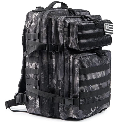 Outdoor Tactical Backpacks 45L Large Capacity Man 3 Days Molle Assault Bags For Outdoor Trekking Camping Backpack