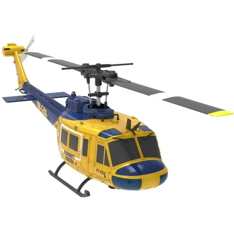 2.4G Hot UH-1 Huey 2.4G remote control helicopter six-channel six-axis gyroscope one-button inverted aerobatic helicopter model