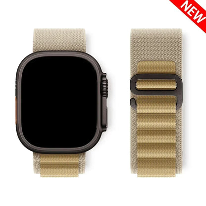 Alpine Loop For Apple Watch Band ultra 2 49mm Series 10 9 8 7 6 SE 5 4 46mm 42mm 40-44mm 45mm 41mm G-hook sport strap iwatch 10