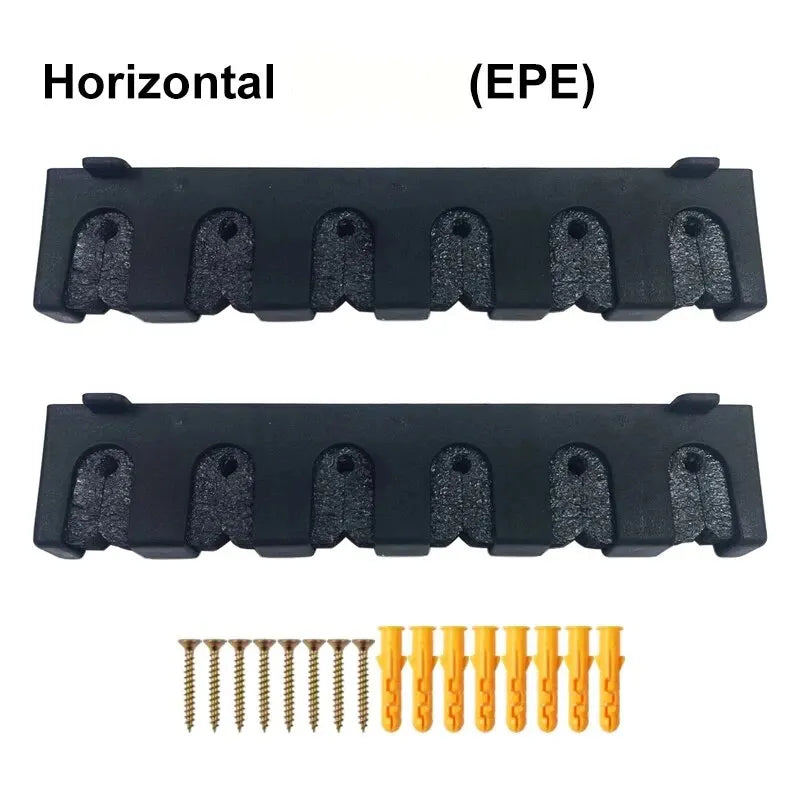 1Pcs Fishing Rod Tools Vertical Display Stand Fishing Rod Holder Wall Hanging Fish Pole Rack