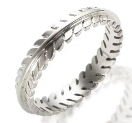 Shiny Crystal High End Non Tarnish Fashion Geometric Open Gold Plated Stainless Steel Rings for Women Wedding Ring Jewelry Gifts