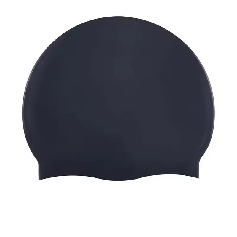Unisex Adult Silicone Swim Cap Waterproof Swimming Hat Non Slip Bathing Pool Hat Elastic Silicone Cap for Long and Short Hair
