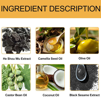 Grey Coverage Bar Shampoo Repair Gray White Hair Color Treatment Smoothing Nourishing Anti Dandruff Natural Hair Darkening Soap