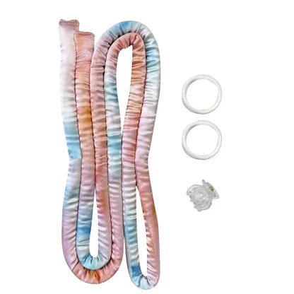 Heatless Curling Rod Headband Soft Hair Curlers No Heat Rollers Lazy Silk Curls Sleeping Headband Ties Hair Styling Tools