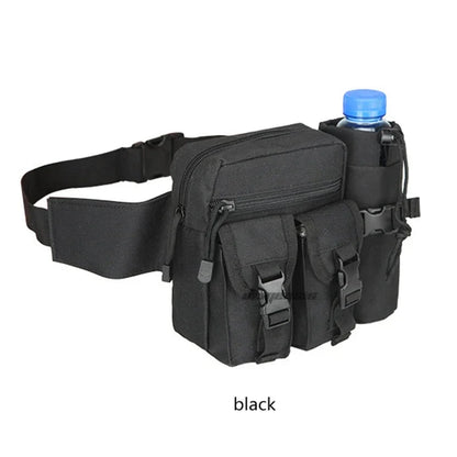 Tactical Gun Waist Bag Holster Chest Training Hiking Shooting Hunting Pistol Holster Bag Cs Airsoft Paintball Combat Bags