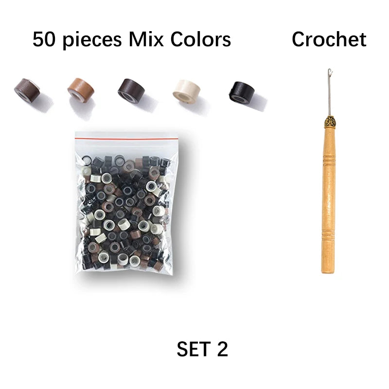 1 Pc Sparkle Shiny Hair Tinsel Hair Extensions Dazzles Women Hippie for Braiding Headdress Hair Braiding Tools Long 100cm