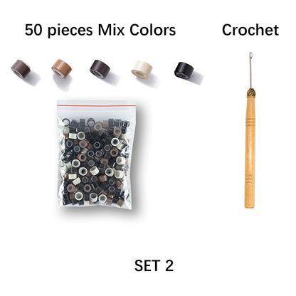 1 Pc Sparkle Shiny Hair Tinsel Hair Extensions Dazzles Women Hippie for Braiding Headdress Hair Braiding Tools Long 100cm