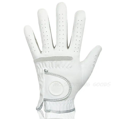 Golf Glove for Men Micro Soft Fabric Breathable Golf Gloves With Magnetic  Marker Replaceable Glove Gift for Golfers