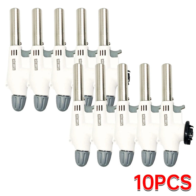 Portable Flame Gun, Cooking Spontaneous Combustion Butane Gas Torch, Lighter, Welding Burner, Gas Torch Barbecue Camping Cooking