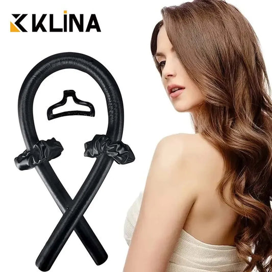 Hair Curling Rod Headband No Heat Hair Curlers Rollers Ribbon DIY For Hair Styling Tool Sleeping Soft Curl Bar Wave Formers