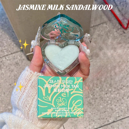 Kleines festes Parfüm mit Eiswürfeln, erfrischend und duftend, dauerhafte Deodorants beseitigen den Geruch, dauerhafter Balsam, duftende Paste aus Früchtetee 