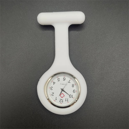 1PC Silicone Nurse Watch Simple, Fashionable, Cute Wall Watch Nurse Pocket Watch Jelly Watch
