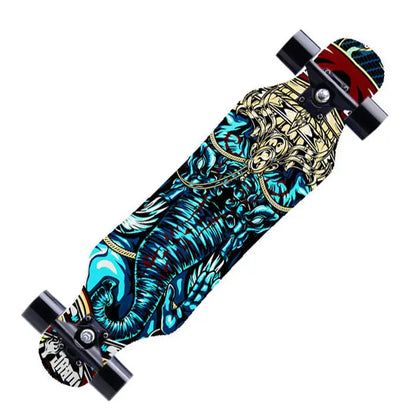 Beginner skateboard maple longboard adult street professional transportation four-wheel road board youth skateboard