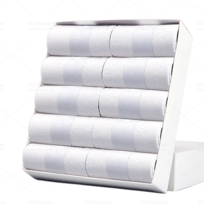 HSS 5/10 Pairs Men's Cotton Blend Socks Black Business Men Socks Soft Breathable Summer Winter for Male Socks Plus Size (6.5-14)