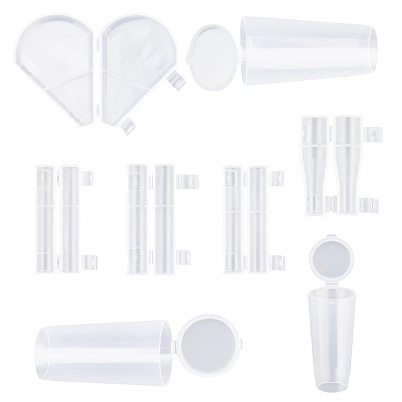 Makeup brush dust protection cover anti-frying wool protective storage tool portable waterproof plastic